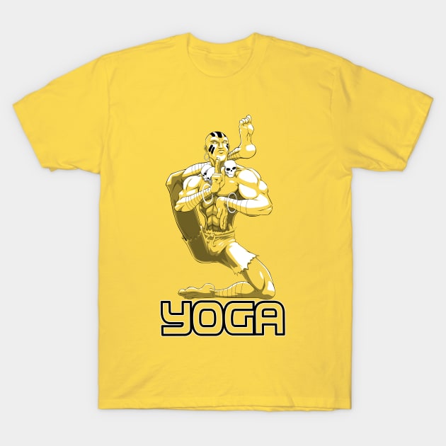 Street Fighter Yoga Master Dhalsim (V2) T-Shirt by CoolDojoBro